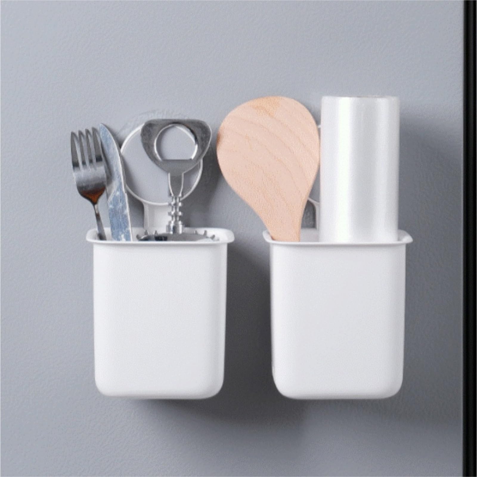 Modern Porta Cepillos De Dientes, Soporte De Pared For Cepillos Dientes con Funciones Almacenamiento Drenaje, No Requiere Perforación Ahorra Espacio(1pcs)