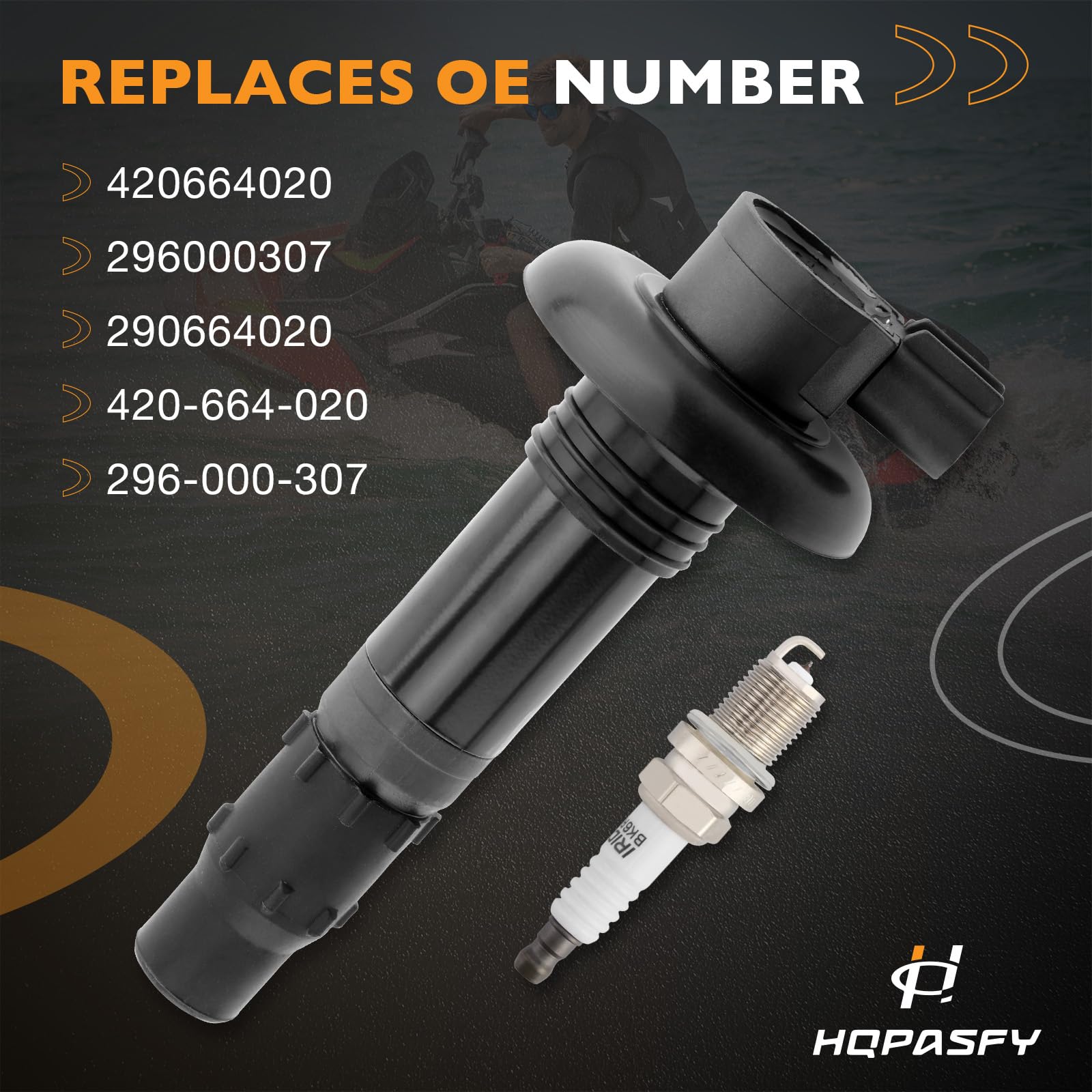 420664020 Ignition Coil Pack & Spark Plugs (Set of 3) | Fit for