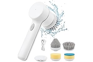 Automatic Handheld Dish Scrubber: Effortless Cleaning Power at Your Fingertips!