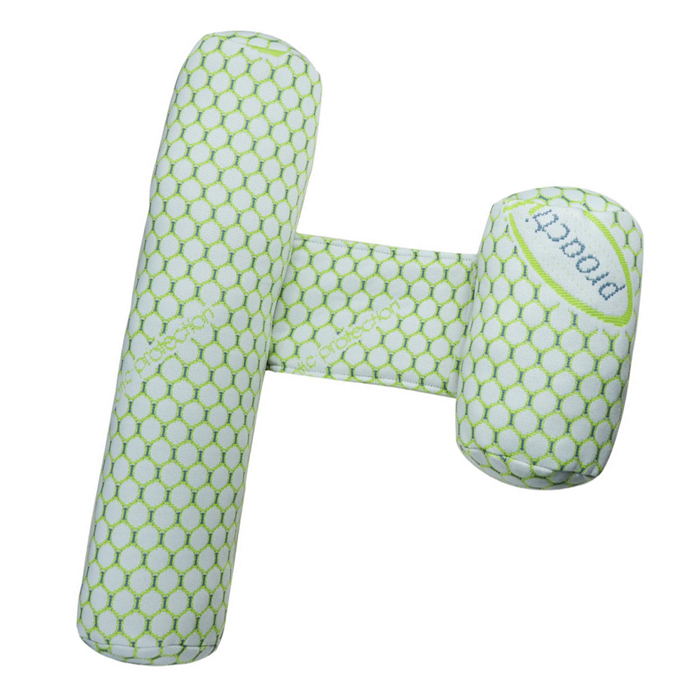 Cuscino a cuneo per neonato, cuneo per dormiente laterale, cuscino antirotolamento con tessuto fresco e traspirante, verde (7, 87-9, 45 pollici)