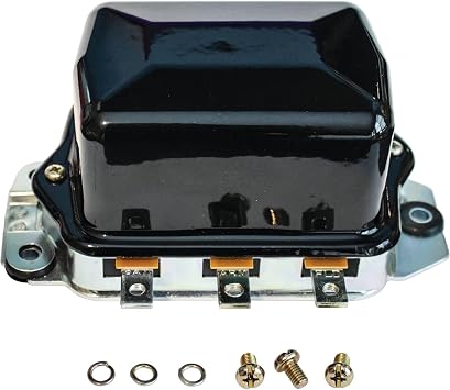 Total Power Parts 231-12036 6V Regulator Mechanical Compatible with/Replacement for Standard Motor Products 0212107-280 2107-002 Delco 1118237 1118242 1118272 1118300 1118301 1118311 1118313 1118343