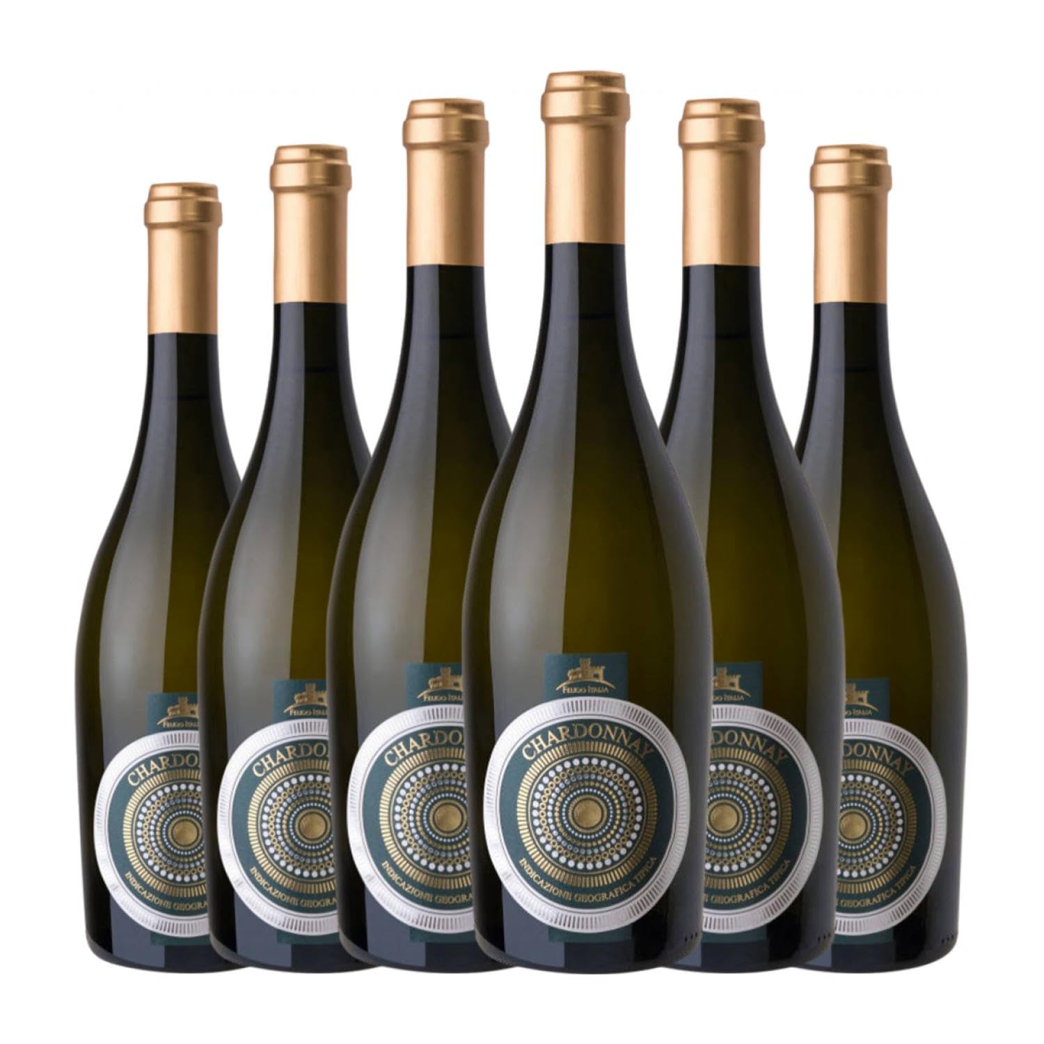 Bennati Frizzante Cornalé Chardonnay Veneto 75 cl Weißer Sekt (Karton mit 6 Flaschen von 75 cl)