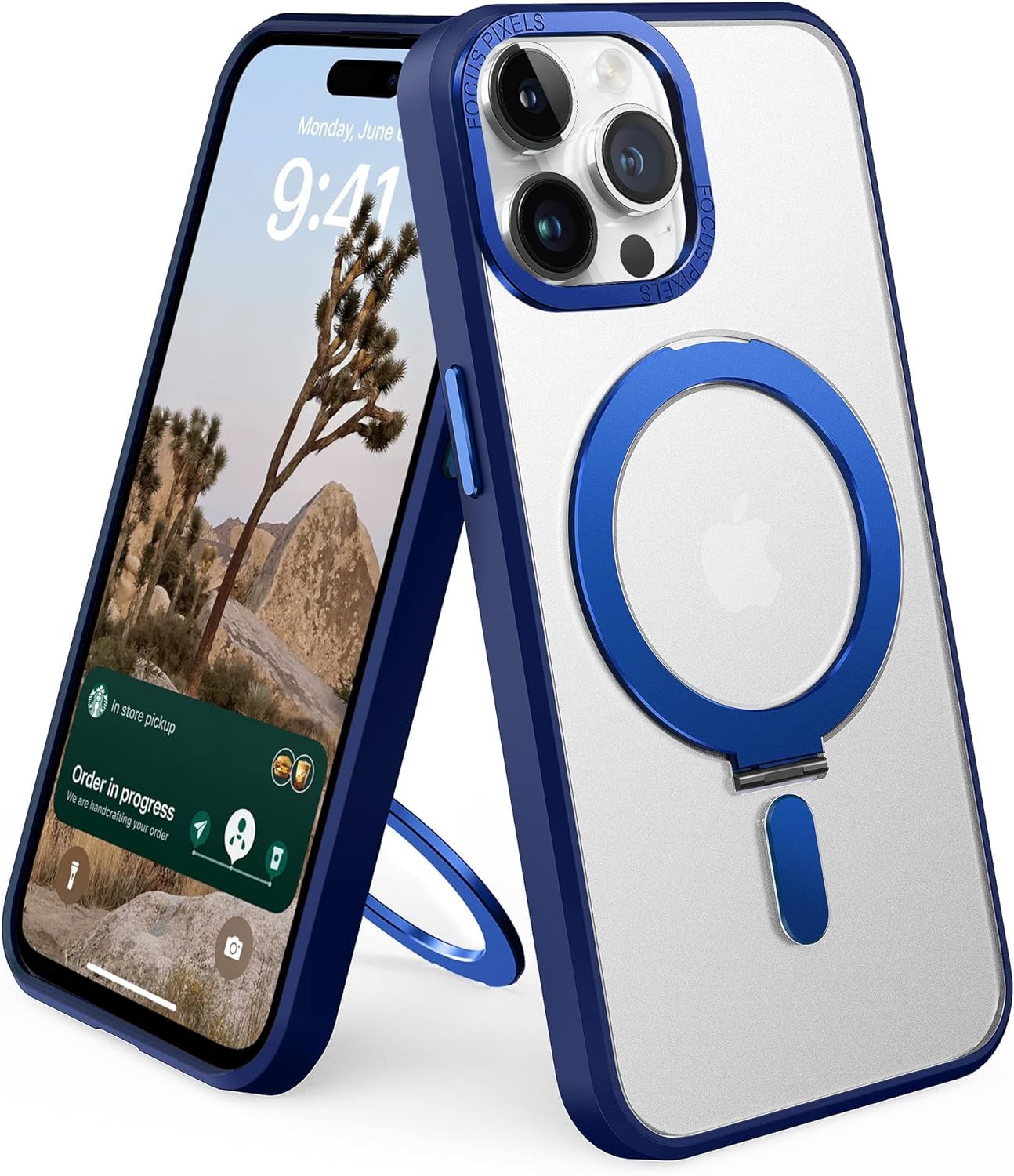 Amazon.co.jp: Magsafe 対応 iPhone12 Pro Max ケーススタンド付き