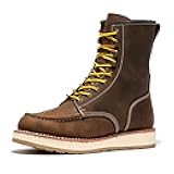 Mantua - 8 inch Comfortable, Anti-fatigue Soft toe Rubber Outsole Work Boots for Men SAP308