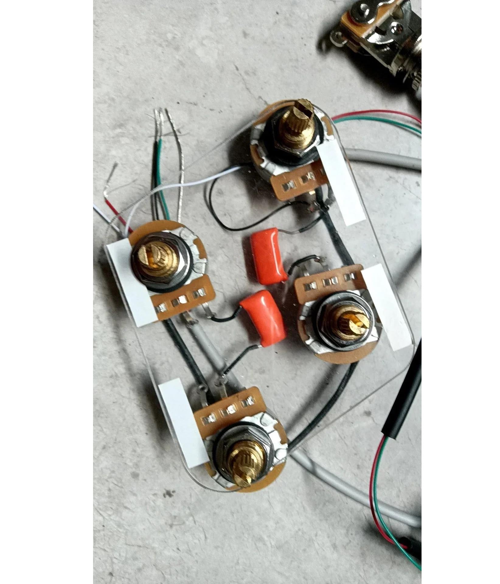 Wiązka Przewodów Gitary Elektrycznej Wstępnie okablowana wiązka przetworników do akcesoriów do sprzętu gitarowego