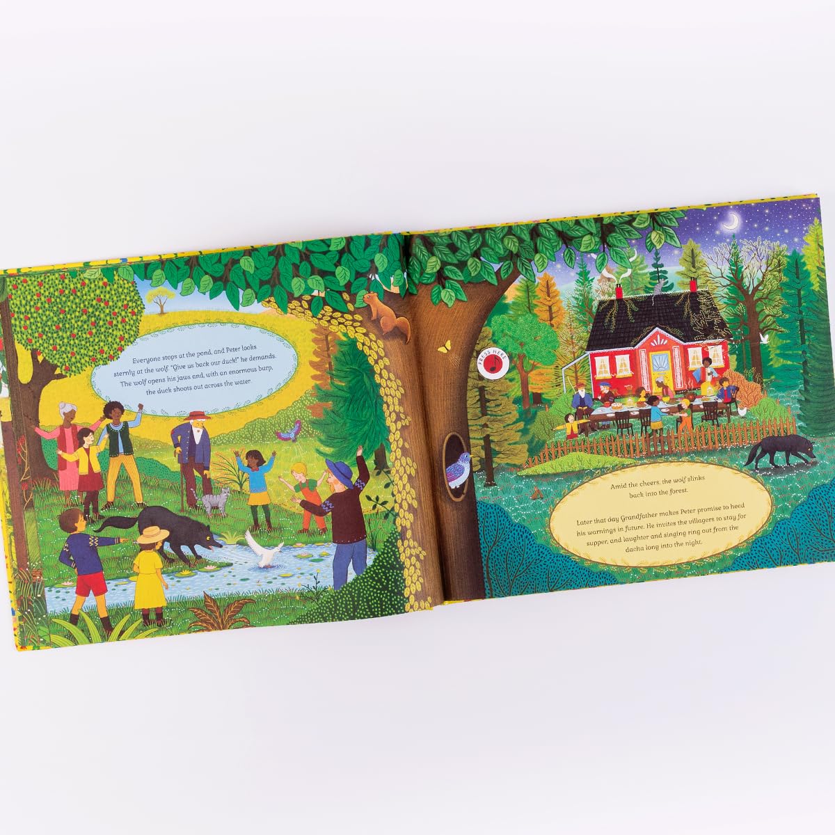 The Story Orchestra: Peter and the Wolf: Press the note to hear Prokofiev's music (9)
