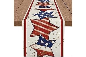 GPGHE Patriotic 4th of July Table Runner