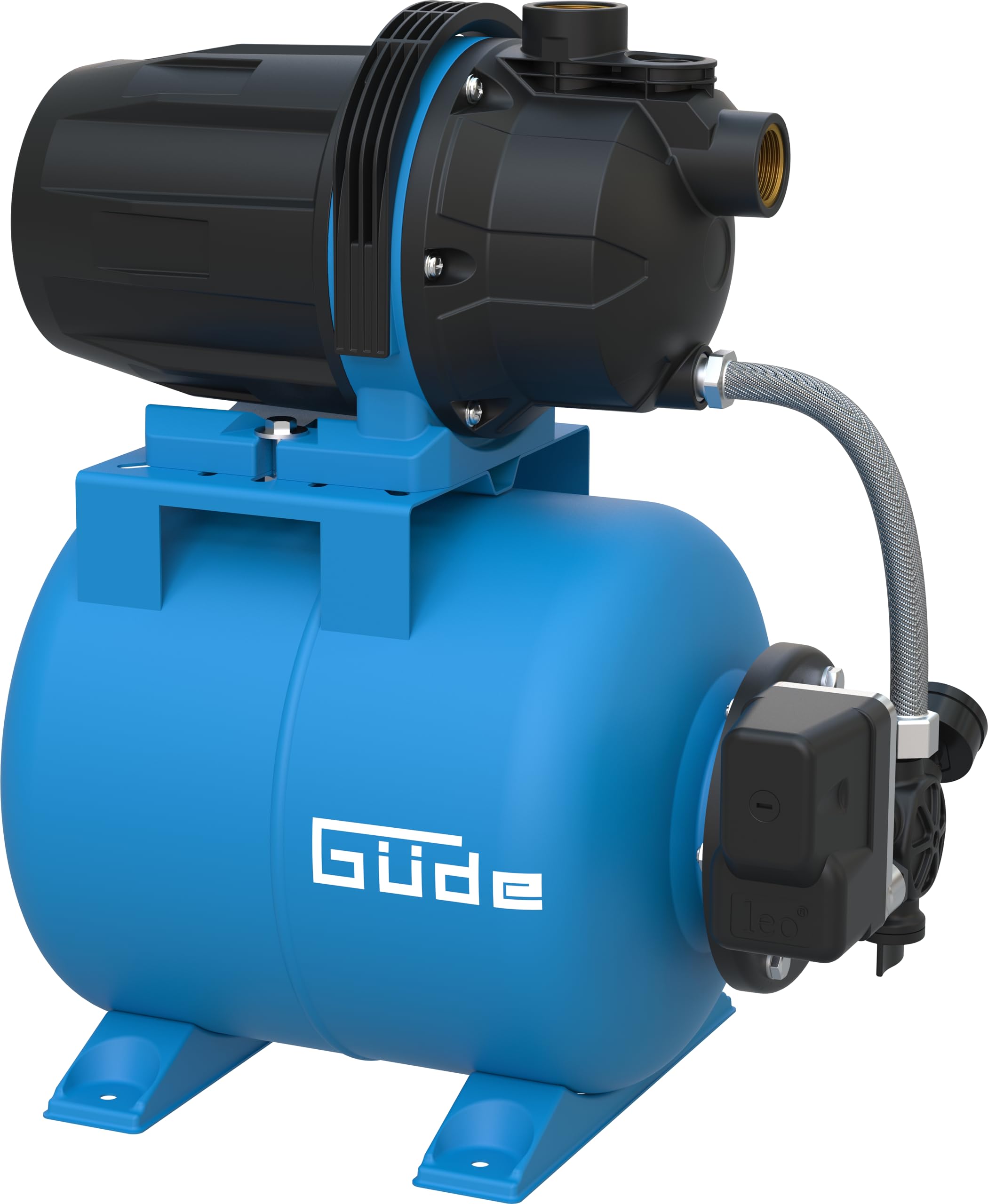 Güde Acqua domestica HWW 6035 (600 W, capacità caldaia: 19 l, portata 3200 l/h, altezza di consegna: max. 35 m, altezza di aspirazione: max. 7 m, ruota in noryl, serbatoio in acciaio, interruttore a