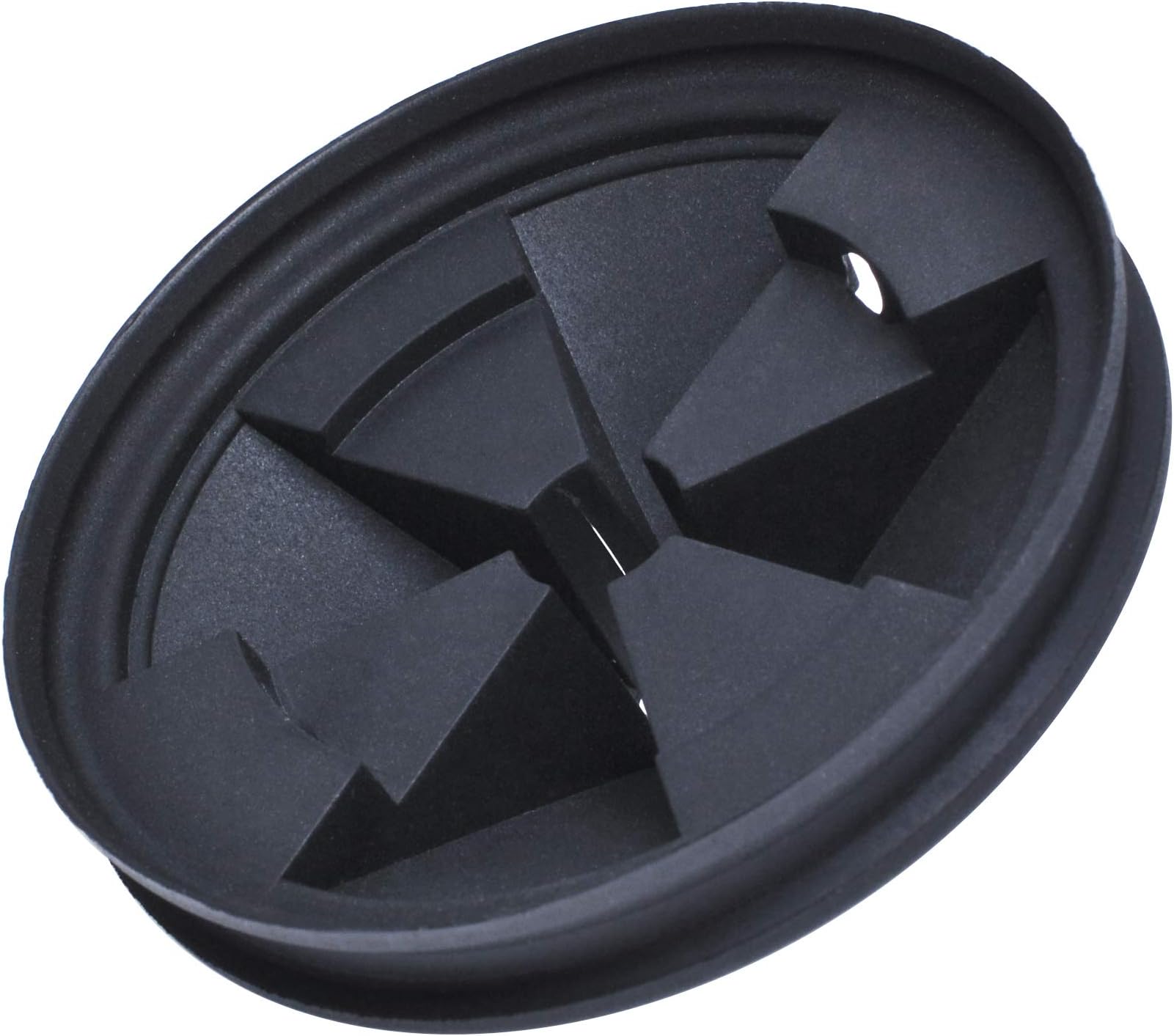 PodoyDisposal Splash Guard Garbage Stopper for Compatible with Black Rubber Quiet Collar Sink Baffle QCB-AM Evolution