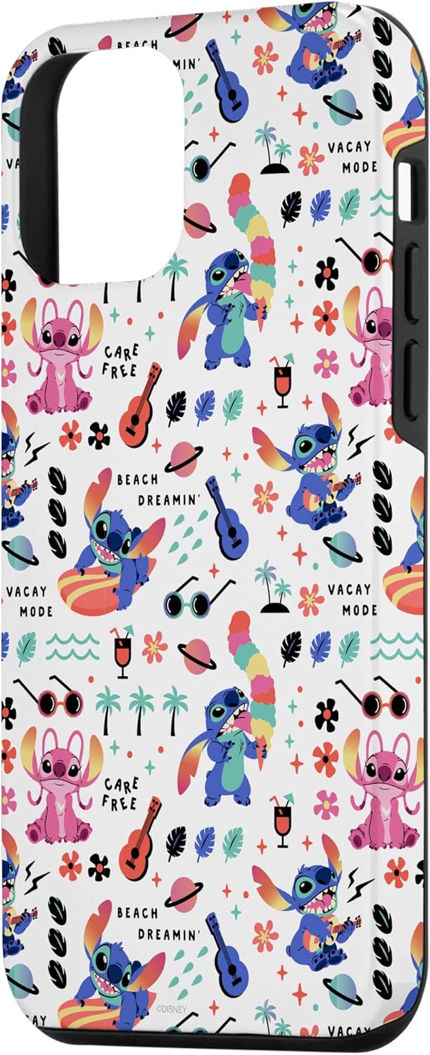 Disney Stitch and Angel Vacay Mode Print Case for iPhone 12 mini