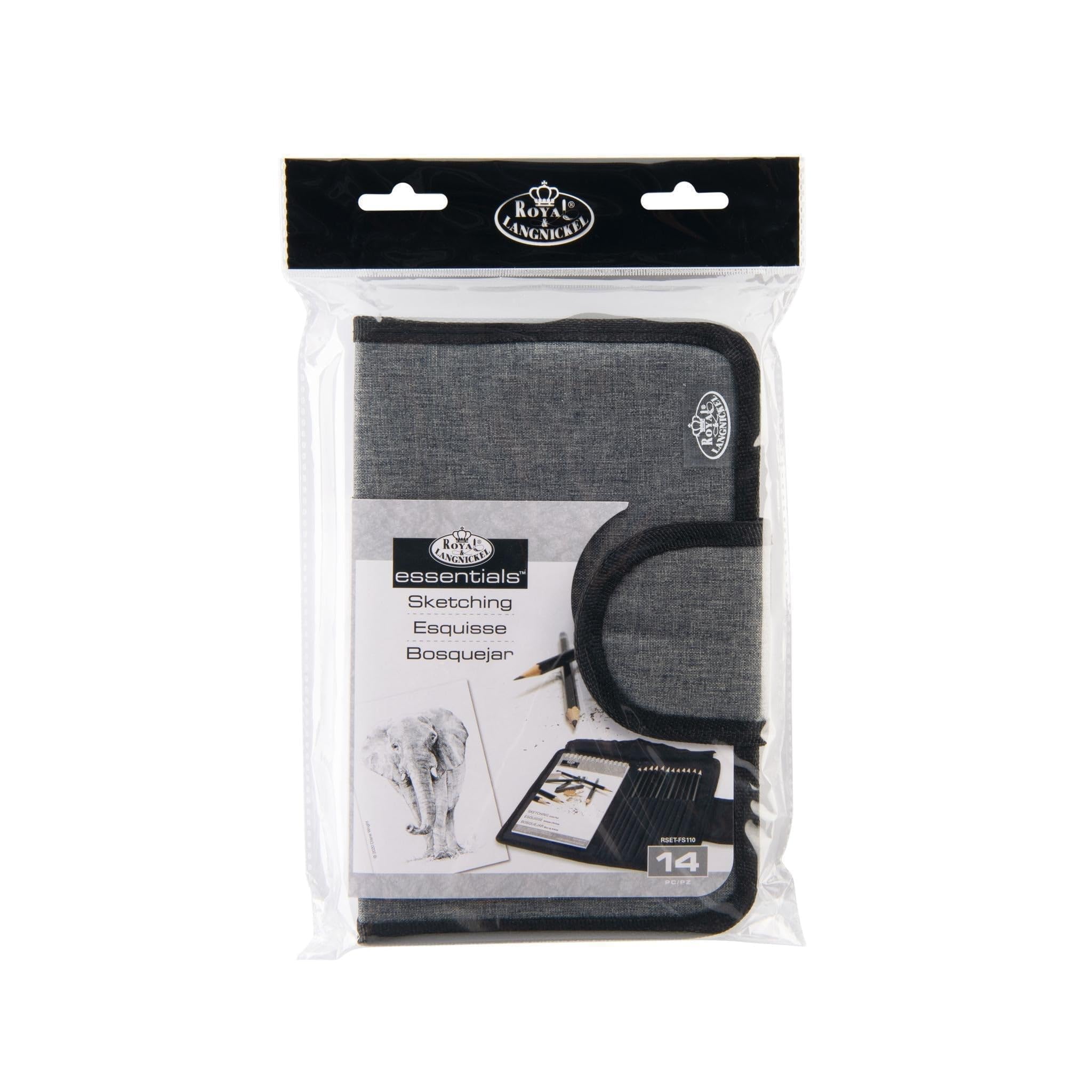 Royal & Langnickel Essentials Keep N' Carry Sketching Set, 14pc