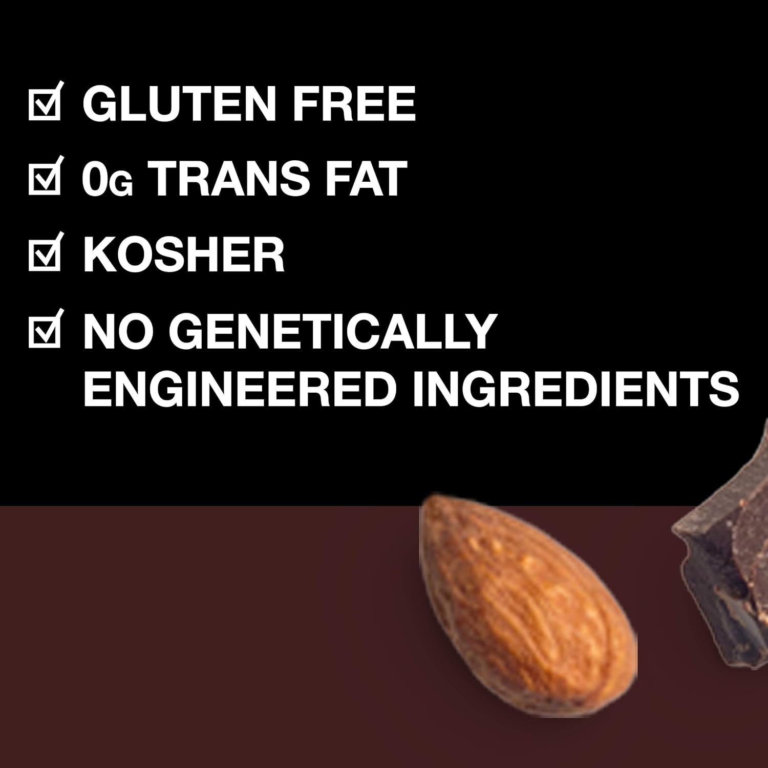 KIND Bars, Dark Chocolate Mocha Almond, Healthy Snacks, Gluten Free, Low Sugar, 5g Protein, 12 Count (Pack of 2)