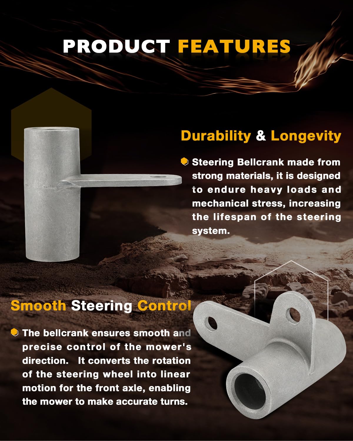 Amazon.com : 01008840 Steering Bellcrank Left Hand