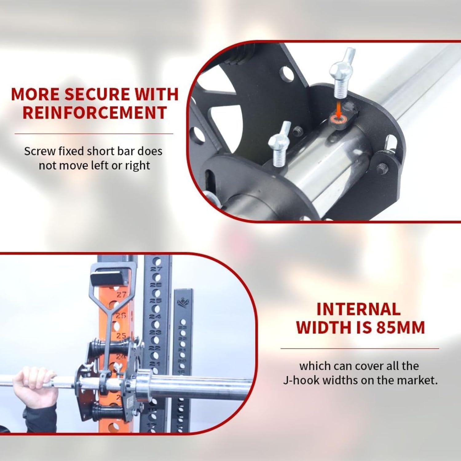 AHTAPFON Smith Machine Attachments for Cable Machine,Cable Pulley System for Power Rack Attachments,Squat Rack Attachments for Cable Crossover,Bench Press,Deep Squat,LAT Pull Down
