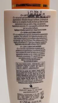 CT+ Clear Therapy Extra Lightening Skin Cream 6.76 & Lotion 8.45oz & Soap 6.17oz & Serum 2.37oz