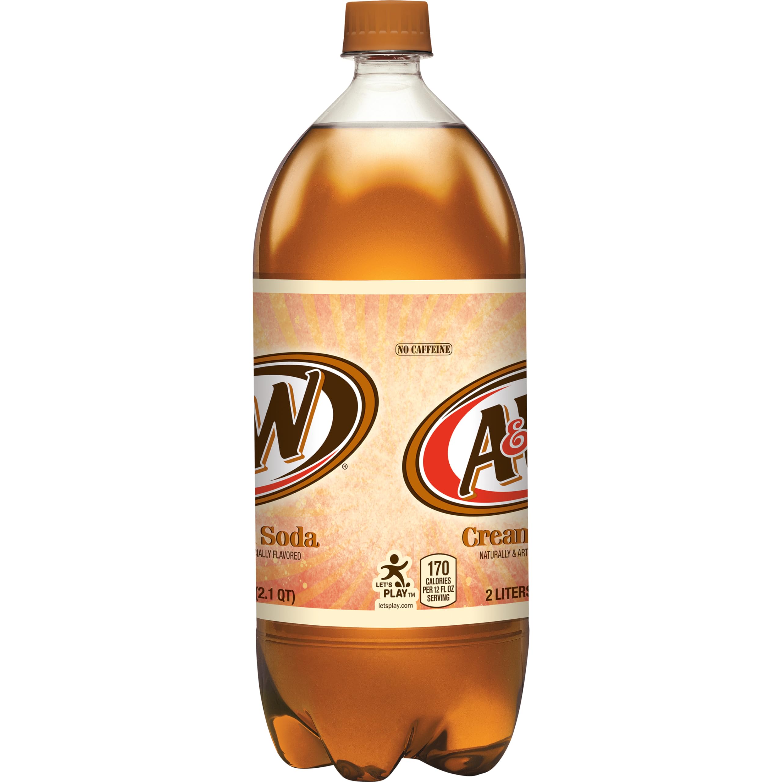 A W Cream Soda 2 L bottle — view 9