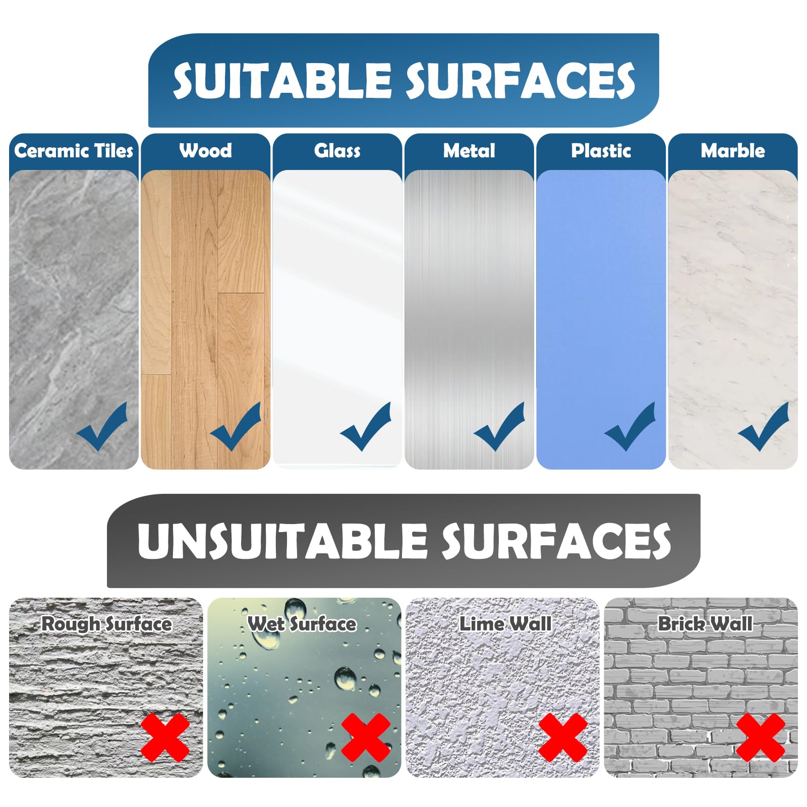 Feltro Adesivo Forte 50 mm x 5 m, Multifunzione Biadesivo per Tessuti per Uso Nnterno ed Esterno, Nero Nastro Biadesivo Extra Forte per Tessuti, Zanzariere, Moquette