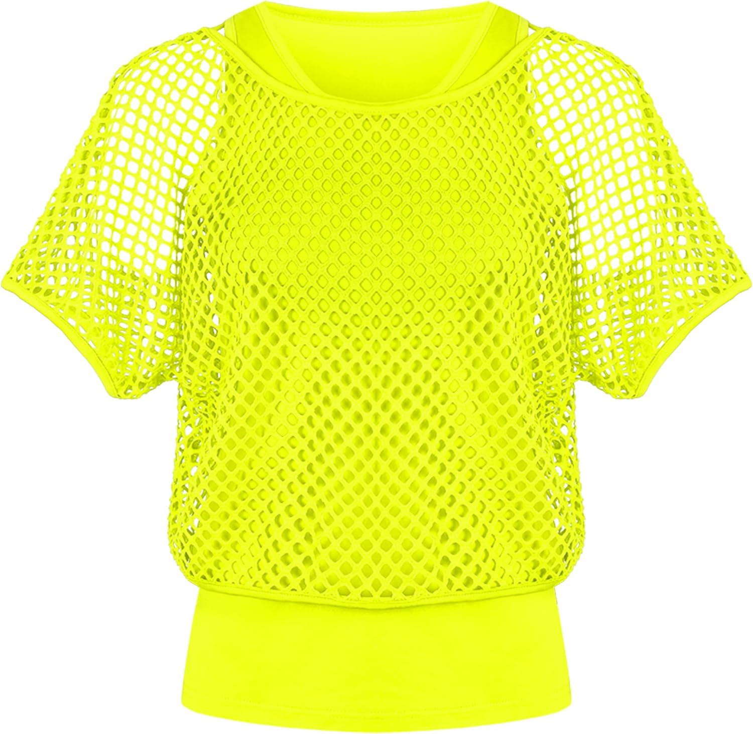 CICOCI 80s 90s Outfit For Women Neno Party Fishnet Top1980s Costume with 80s Accessories Set Retro Party Leg Warmers Headband - Image 5