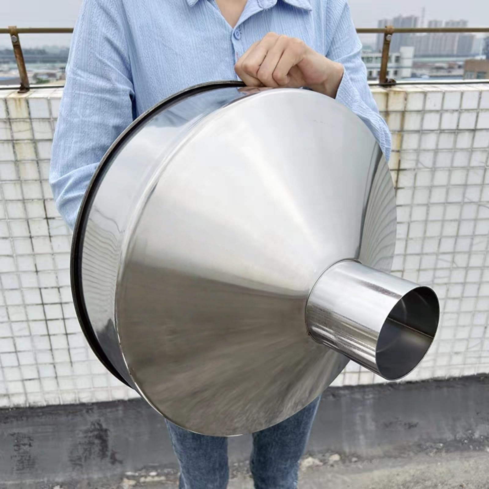 Amazon.co.jp: Mirakasaじょうご 特大ロートファンネル 大型 漏斗 充填