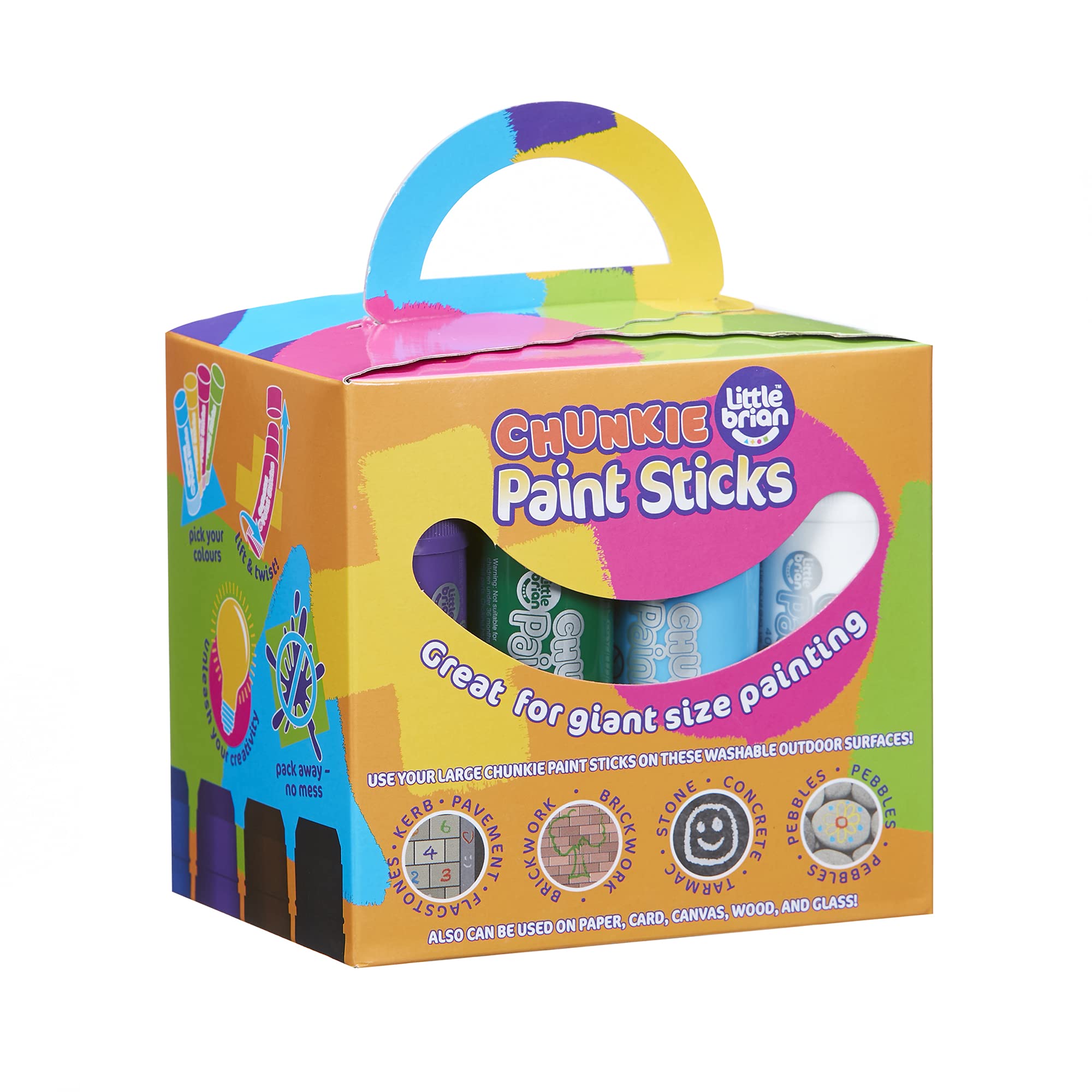Little BrianLittle Brian Chunkie Paint Sticks 12 Pack Chunkie Paint Sticks