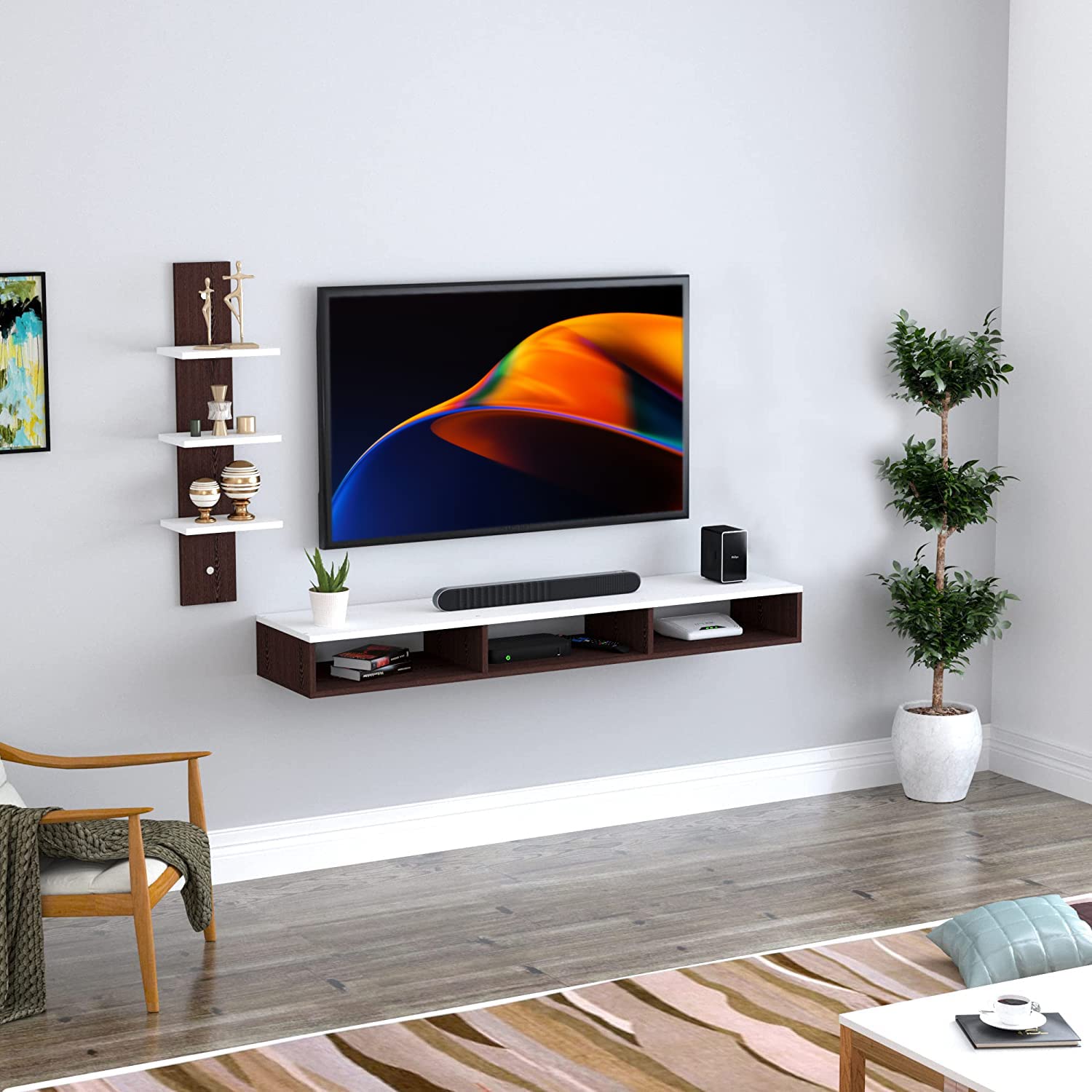 Odestar Engineered Wood Tv Unit...