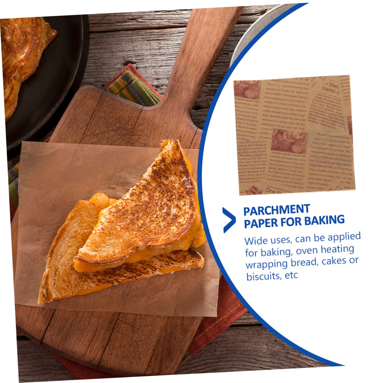 Fogli Di Carta Da Forno Antiaderente Per Alimenti Per Cuocere Torte Biscotti Pane E Dessert Nel Forno O Friggitrice Ad Aria