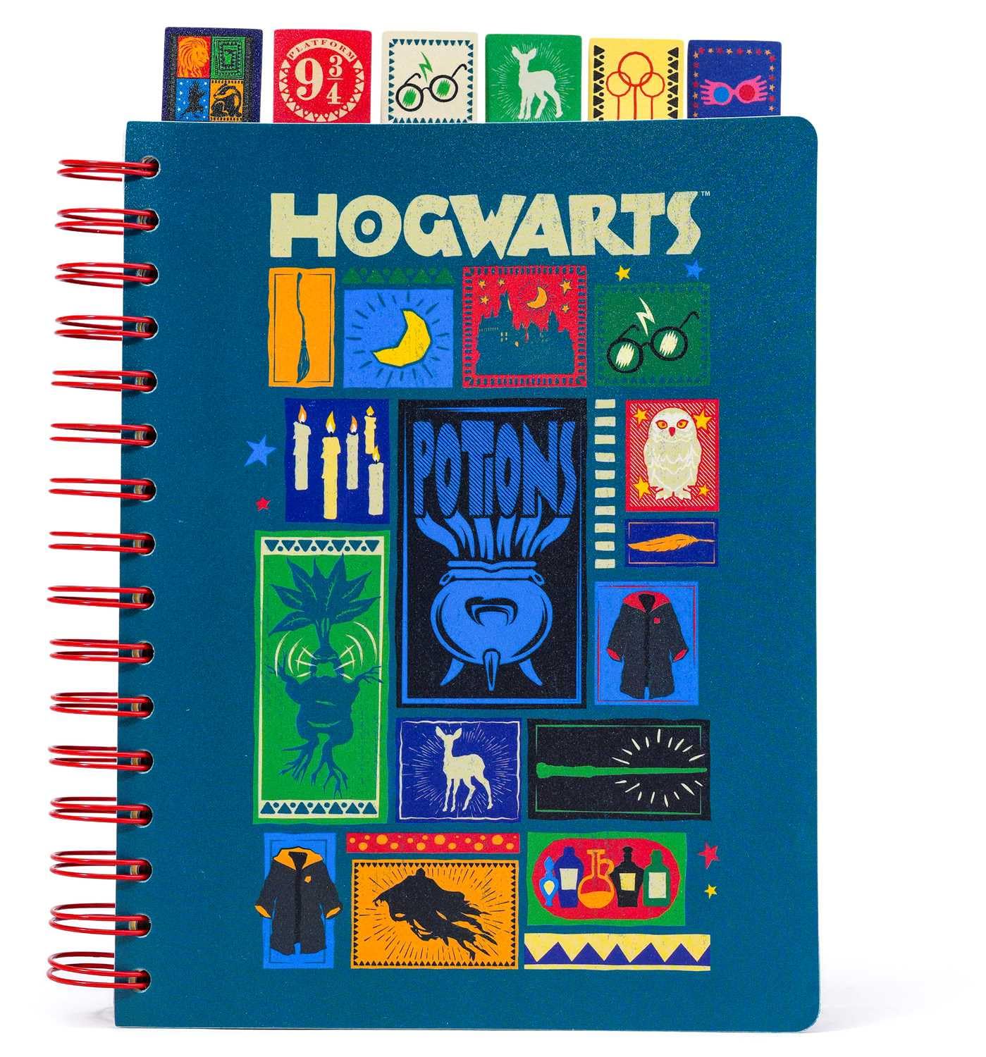 Harry Potter Hogwarts Spiral Notebook