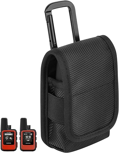 Xxerciz Funda para Garmin inReach Mini/Mini 2, funda protectora de nailon con trabilla para cinturón para exteriores, montañismo, senderismo,