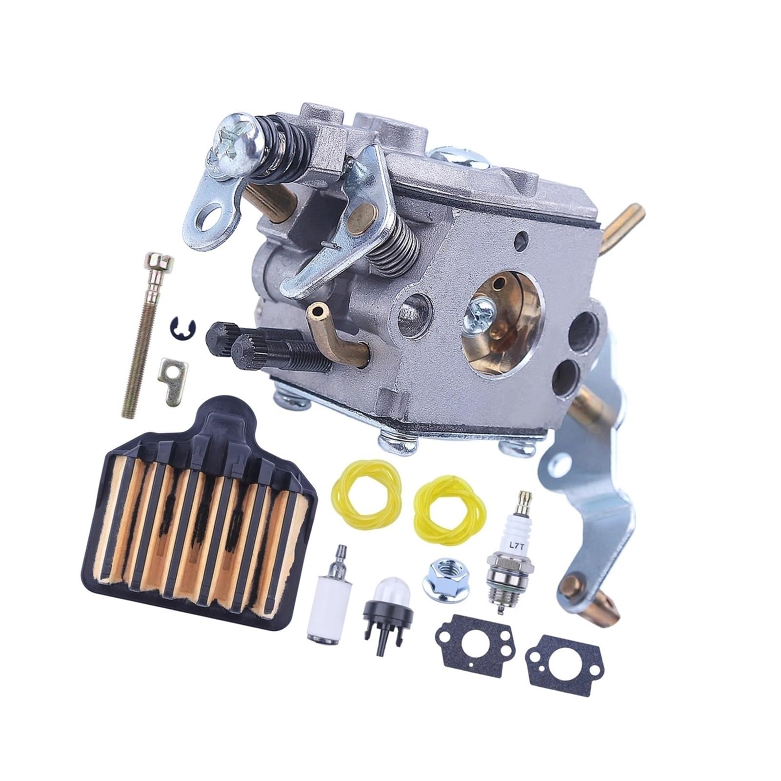 Kit carburateur PP5020 et durite de carburant pour tronçonneuse Poulan 573952201