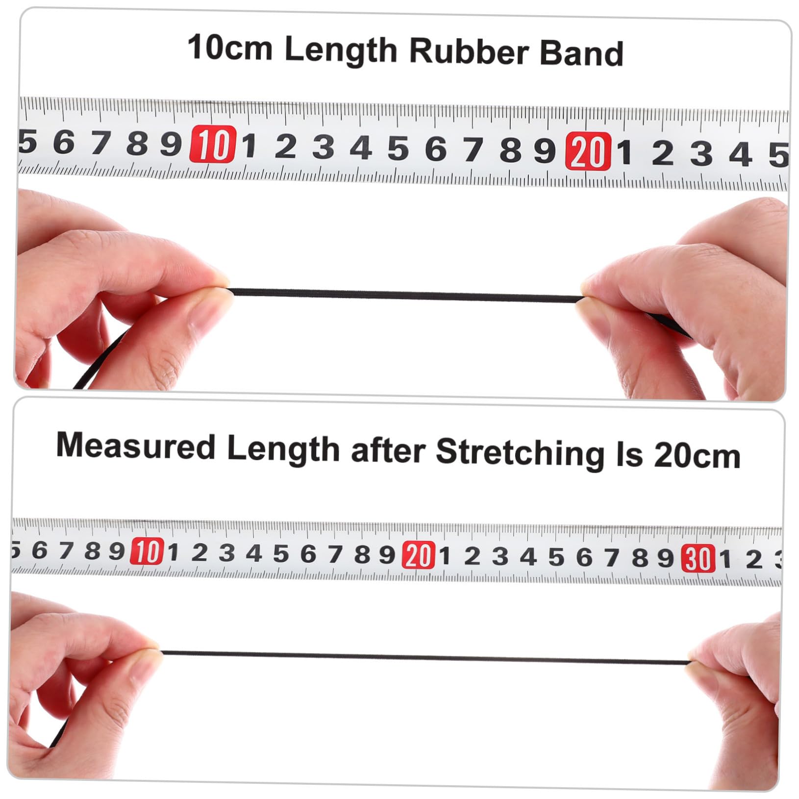 Cordón Elástico Redondo Negro 2,5 Mm para Manualidades DIY 100 M de Cinta Elástica Flexible para Costura, Confección y Decoración Tutoriales Artesanales