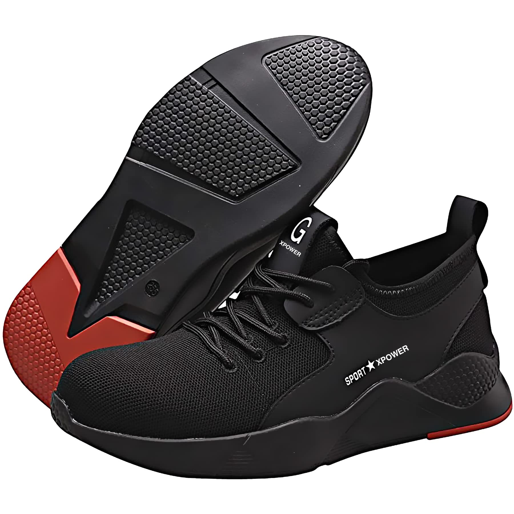 Buy XPOWER0372 New XPOWER Safety Shoes, Steel Toe Work Safety Shoes for