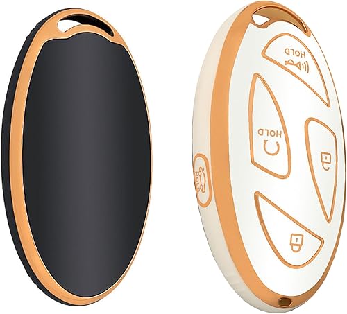 Miniatura 16 de Funda protectora para llavero de BMW, entrada sin llave, control remoto, con llavero compatible con BMW 3, 5, 7, Series M3, M5, M6, X3, X5, Z3, Z4