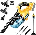 Cordless Vacuum Compatible with Makita 18V Battery, Handheld Vacuum Cleaner for Home Car Hardwood Floor Carpet, Portable Shop Vacuum with Washable HEPA Filter(Tool Only)