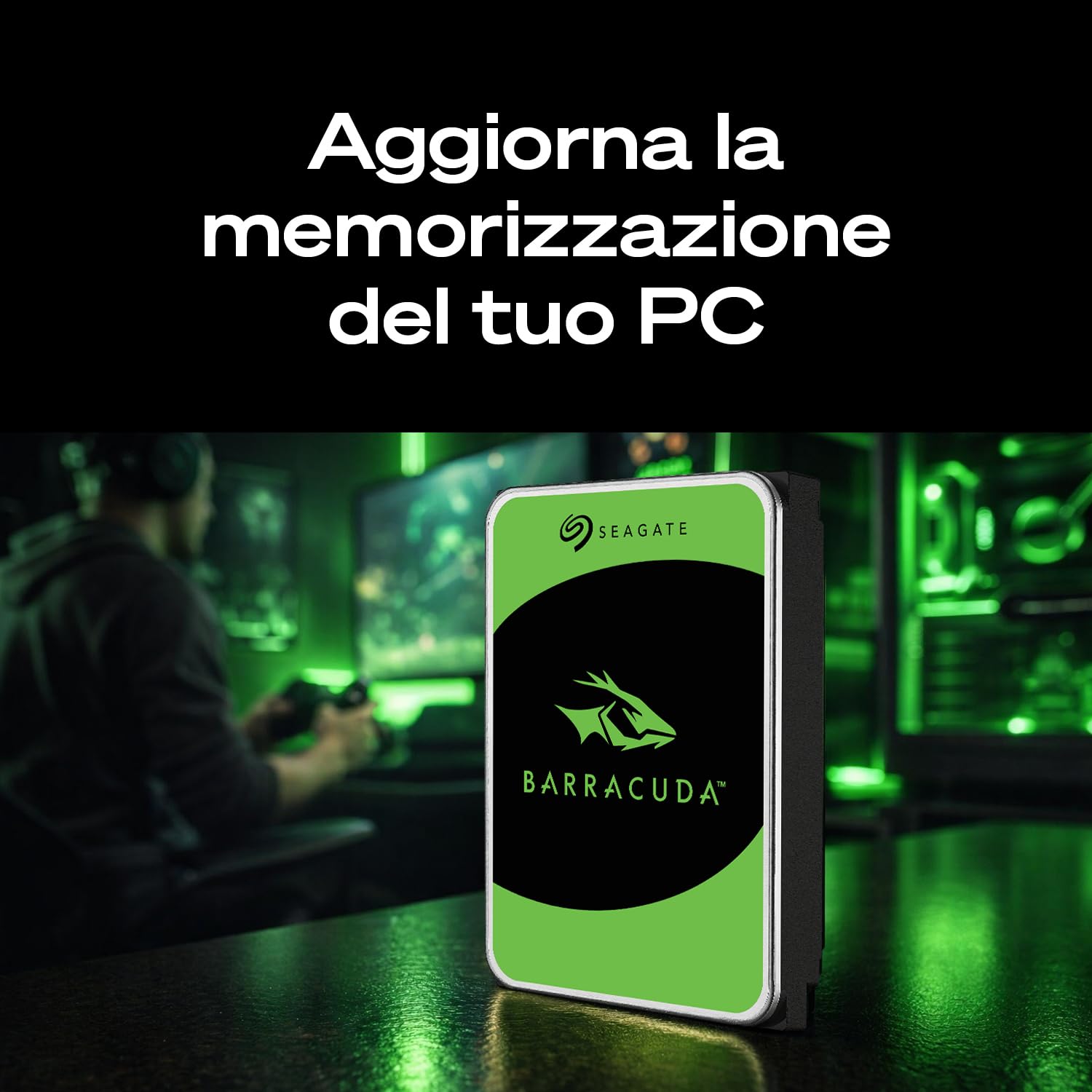 Seagate BarraCuda 8TB Internal Hard Drive 3.5" SATA 6Gb/s 5400 RPM 256MB Cache
