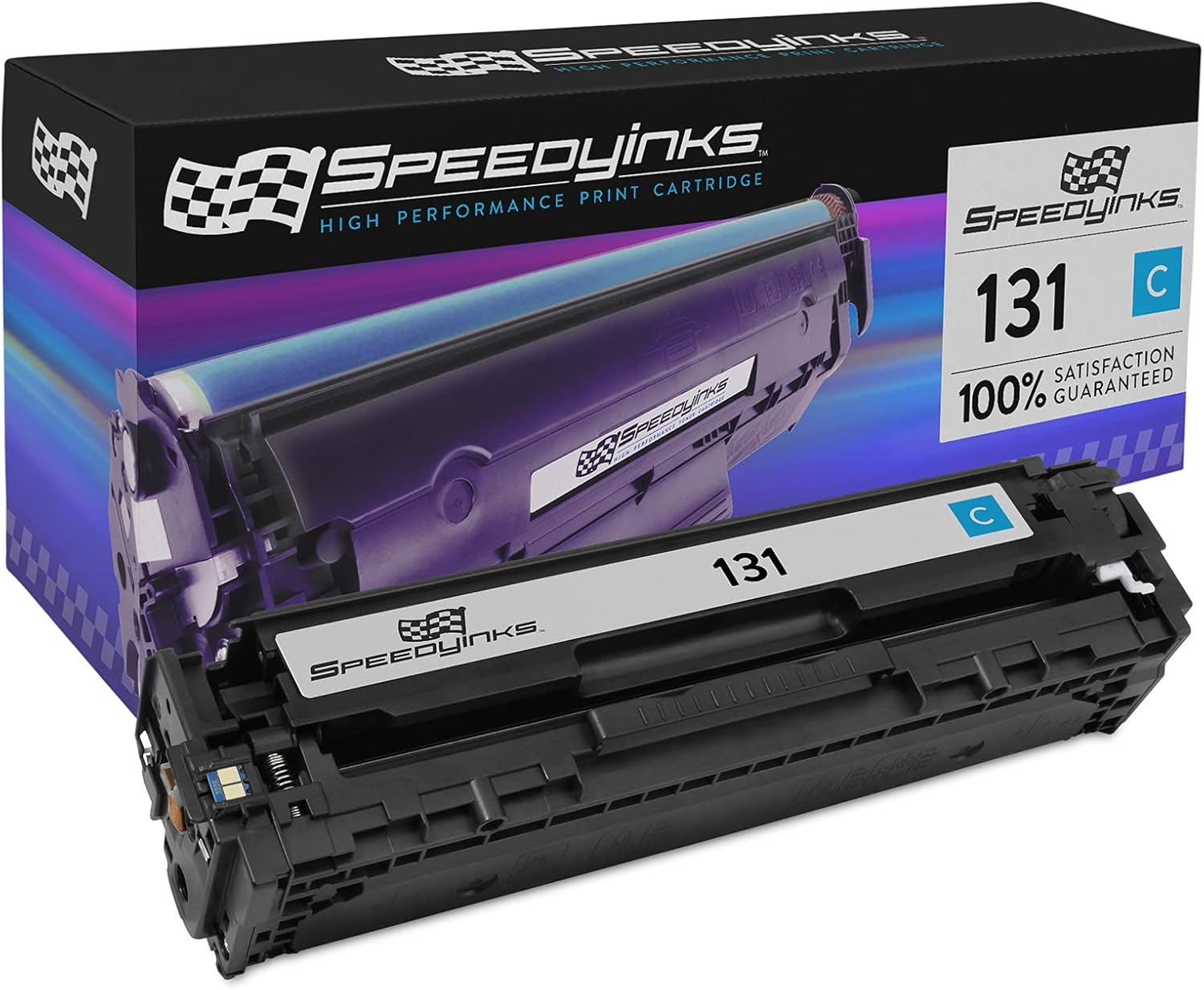 SPEEDYINKS Remanufactured Toner Cartridge Replacement for Canon 6271B001AA 131 (Single Cyan) Compatible with Canon ImageClass LB7110Cw MF624Cw MF628Cw MF8280Cw