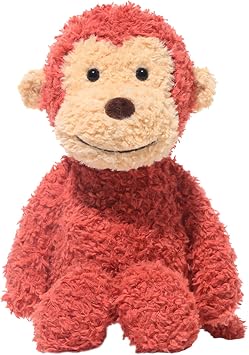 Plush Toy Monkey Doll - Adorable Plush Monkey Plush, with Childlike Features, Cozy Texture and Expressive Appearance