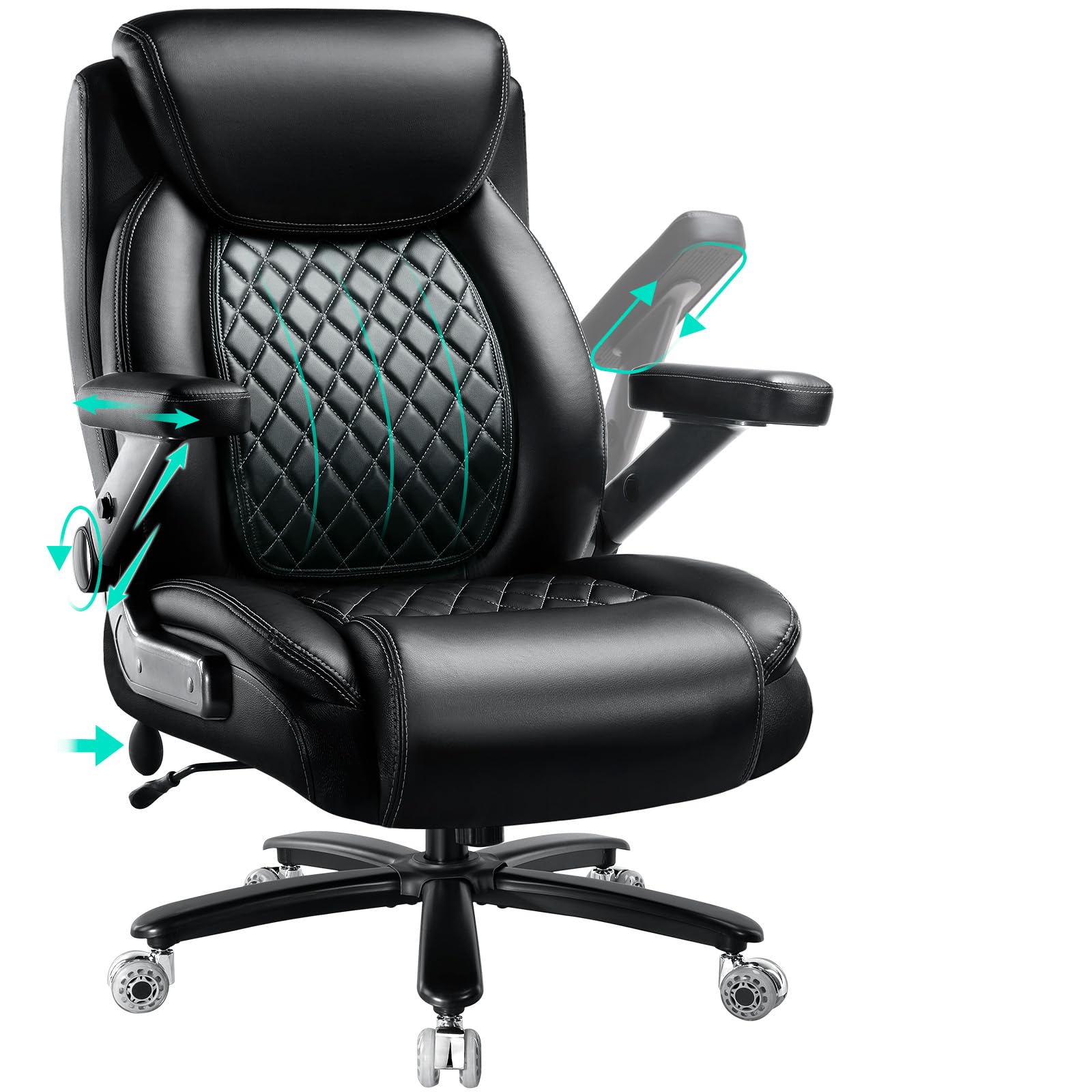 Indulgear 5D Flip Arms Executive Chair
