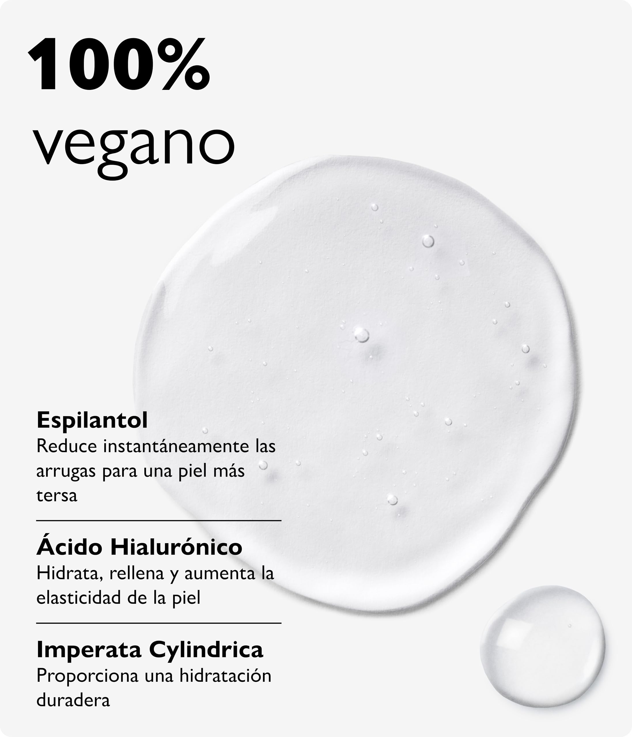 Biotulin - Supreme Skin Gel 15ml - Tratamiento hidratante antiarrugas con espilantol concentrado y ácido hialurónico - Piel lisa y tersa en menos de 1 hora