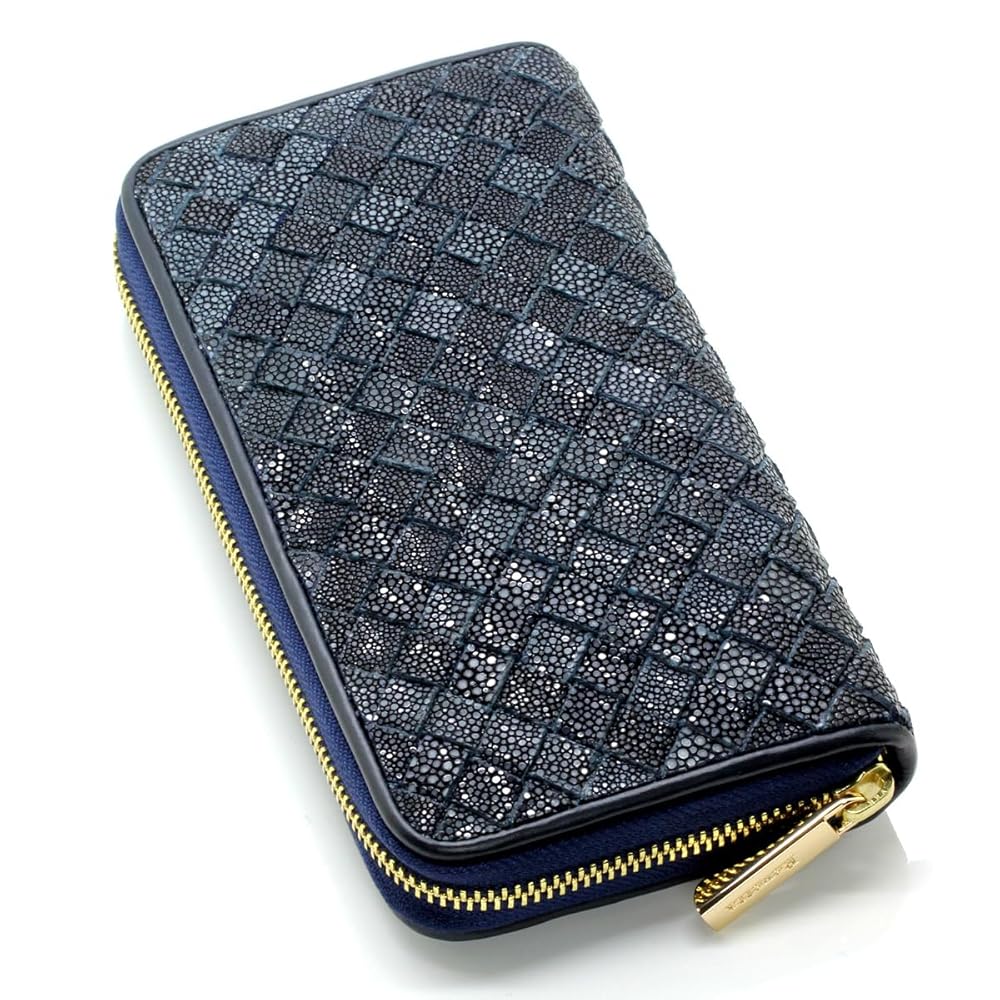 【お取り置き】Revetta レヴェッタ　エイ革　イントレチャート　長財布 楽天市場】Revetta エイ革 長財布 大容量 カード入れ40枚 ダブル