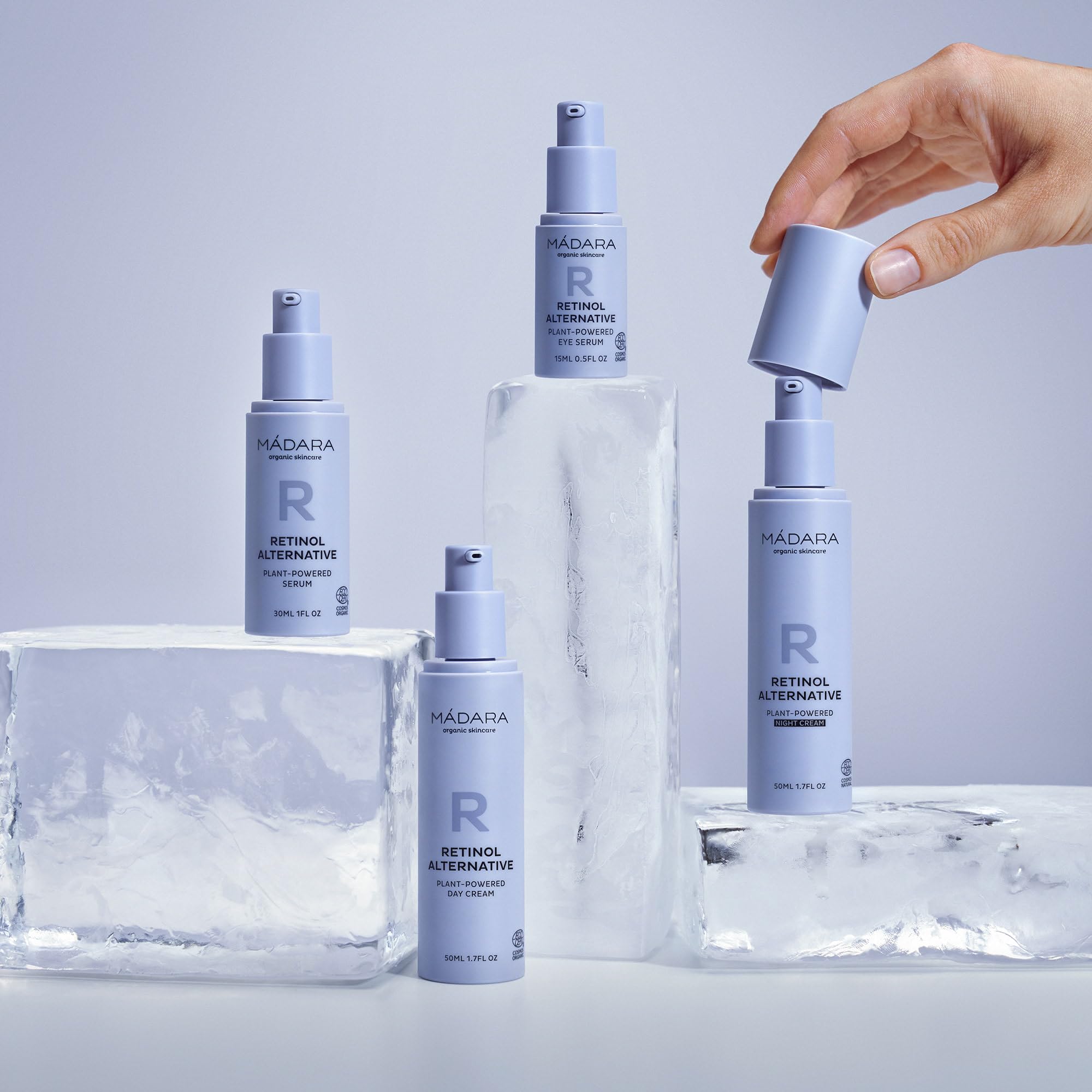 MÁDARA Retinol - Crema da notte alternativa alle erbe, 50 ml, idratante anti-invecchiamento, con bidet pilosa e acqua di betulla, leviga rughe, linee sottili, elasticità, vegano