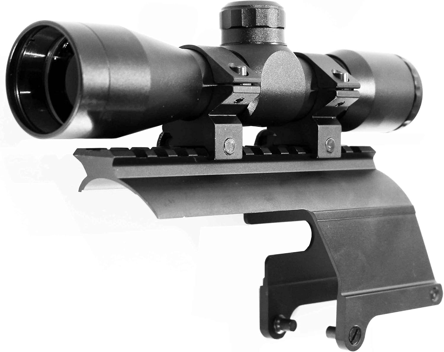 Trinity Replacement Scope for Stevens 320 Pump 4x32 mil dot Reticle Aluminum Black Hunting Tactical Optics Mount Adapter Single Rail