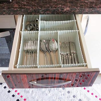 DecoBella Drawer Editor 4-Piece 10 x 40 cm