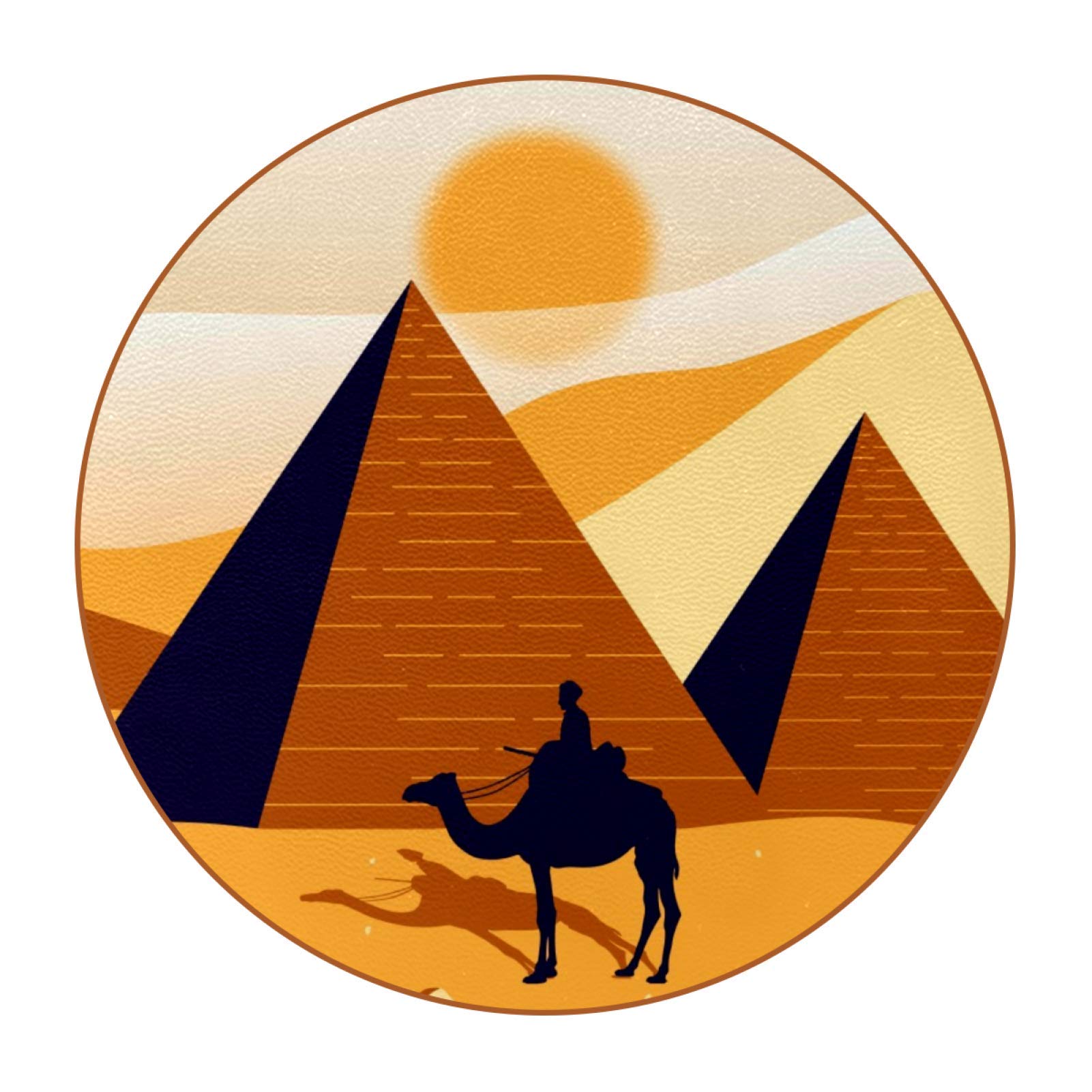 Dessous-de-verre Égypte pour décorer votre table de salon lors de l'apéritif