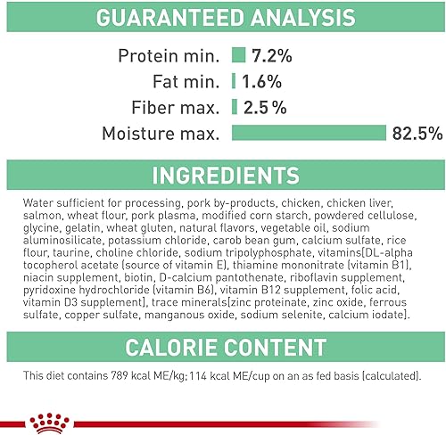 Miniatura 7 de Royal Canin Feline Digestive Care - Rebanadas finas en salsa húmeda para gatos, lata de 5.1 onzas (24 unidades)