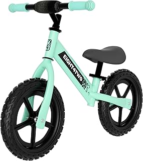 EIGHT4TWO Vélo sans pédales pour enfant 2, 3, 4 et 5 ans, idéal pour équilibre, jouets pour enfants de 2, 3, 4 et 5 ans.