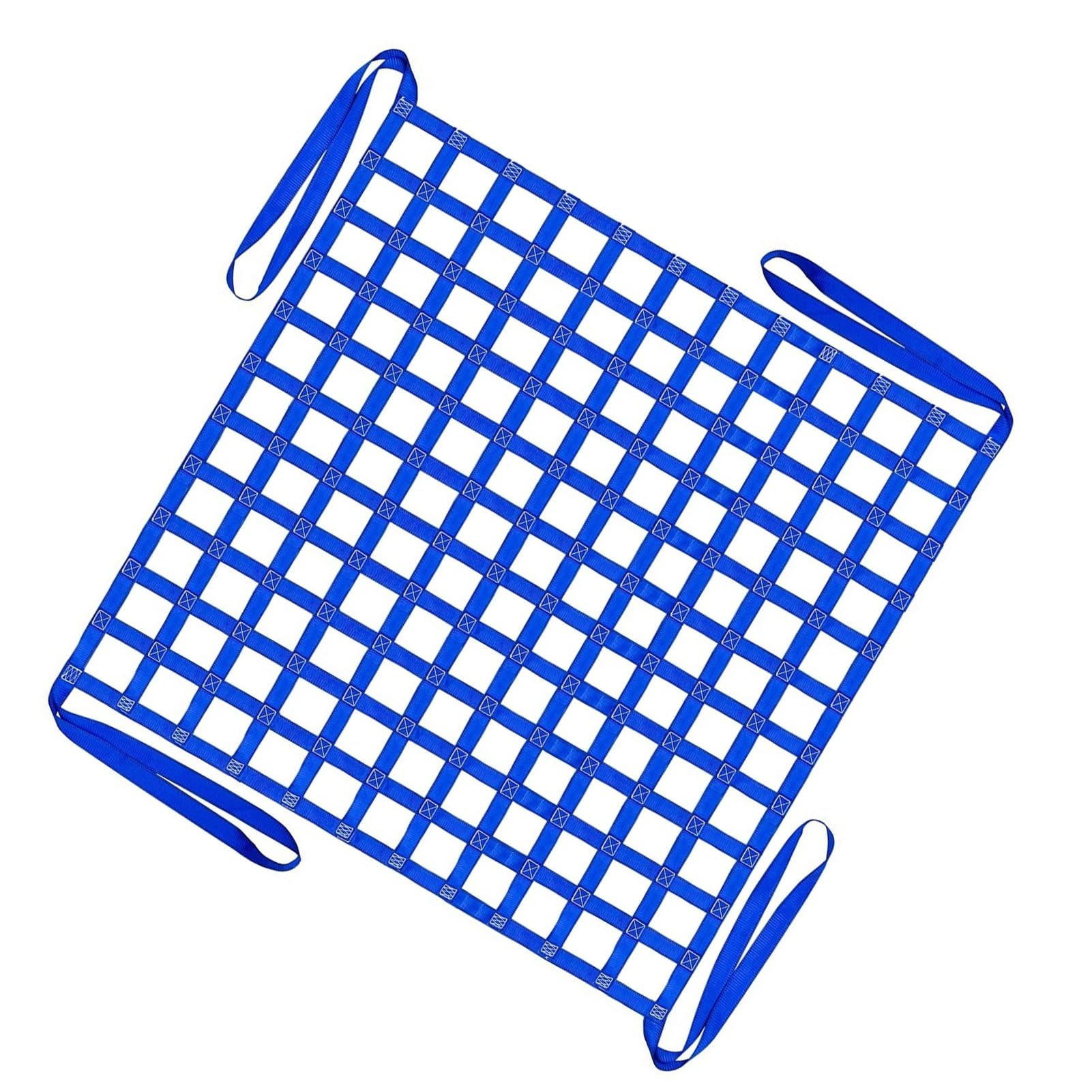 Siatki do podnoszenia z nylonu, Siatka podnosząca z nylonu, siatka do podnoszenia obiektów na rampach budowlanych, rozciągnięta wspinaczkowa(2 X 2M/Mesh 20cm/Load 3.5t)