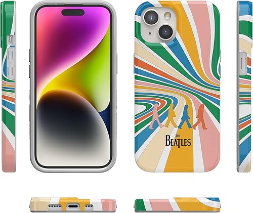 Miniatura 8 de Casely Funda diseñada para iPhone 15  Beatles  Come Together  Abbey Road  Funda clásica compatible con MagSafe