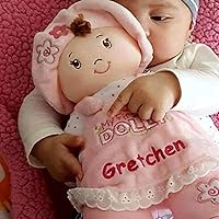 Vista 8 de DIBSIES Personalizada Mi Primera Muñeca - 13 pulgadas (Rubia)