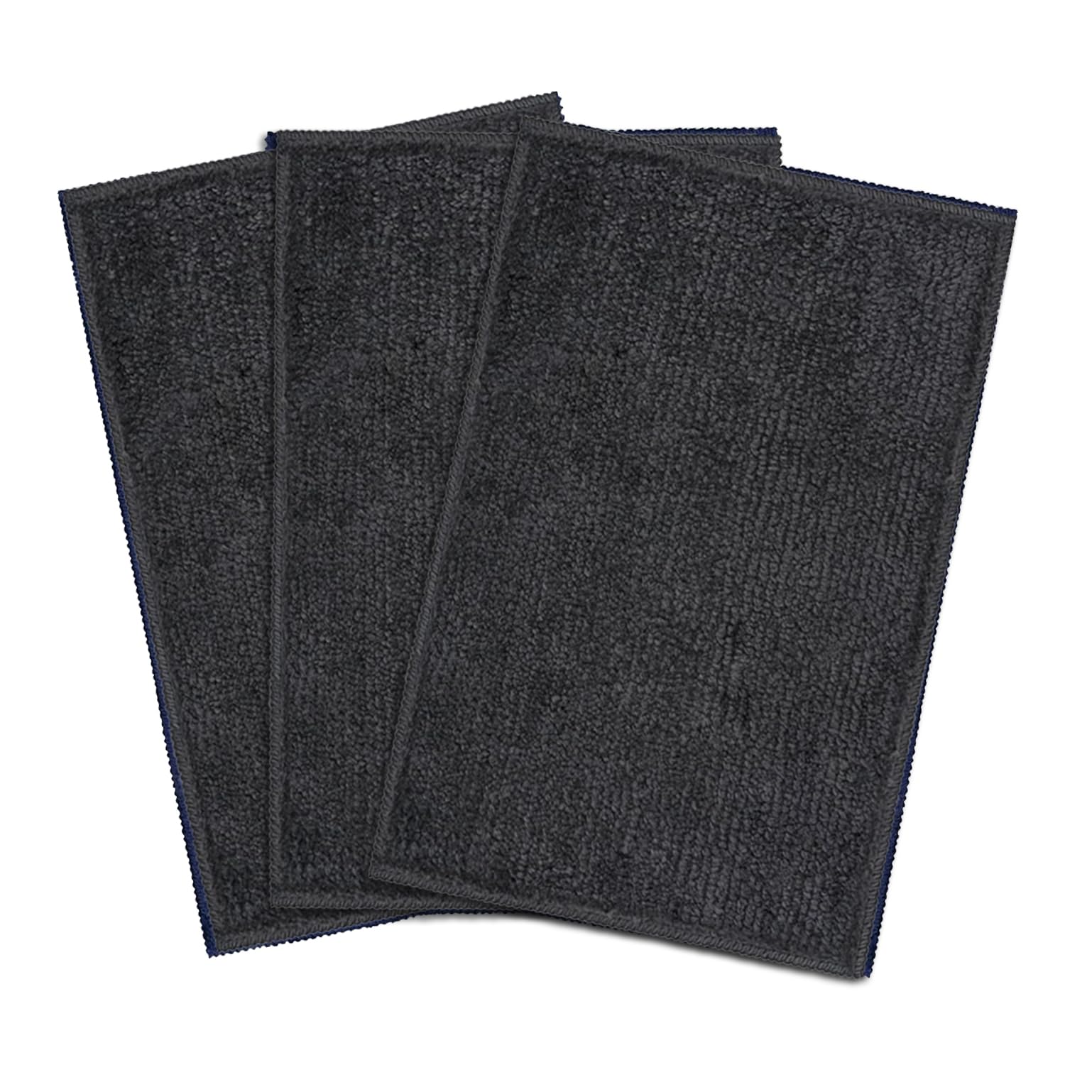 SITTELLA 3 Bath Mats - Soft, Absorbent & Non-Slip -15 SITTELLA 3 Bath Mats - Soft, Absorbent & Non-Slip -15