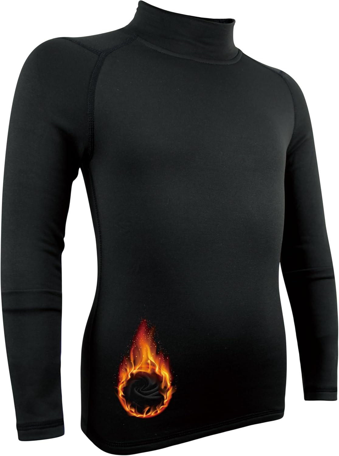 Youth Boys & Girls Thermal Compression Shirt Long Sleeve, Athletic Fleece Base Layer Undershirt Football Baseball - Image 2